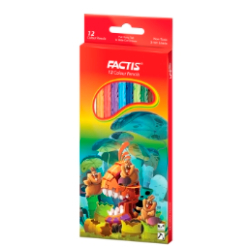 مدادرنگی فکتیس ، 12 رنگ ، جعبه مقوایی