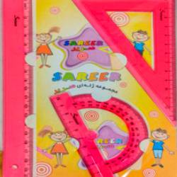 ست گونیا خط کش نقاله ژله ای ، مدل SA001