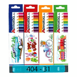 مداد رنگی (6 رنگ) - ADMIRAL
