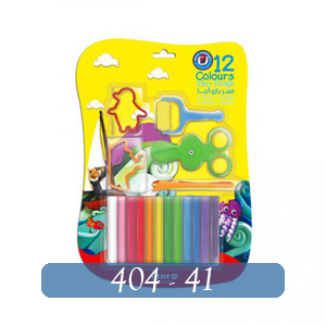 خمیر بازی 12 رنگ وکیومی با ابزار آریا