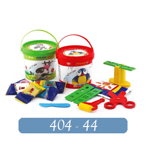 خمیر بازی 6 رنگ پلمب دار آریا